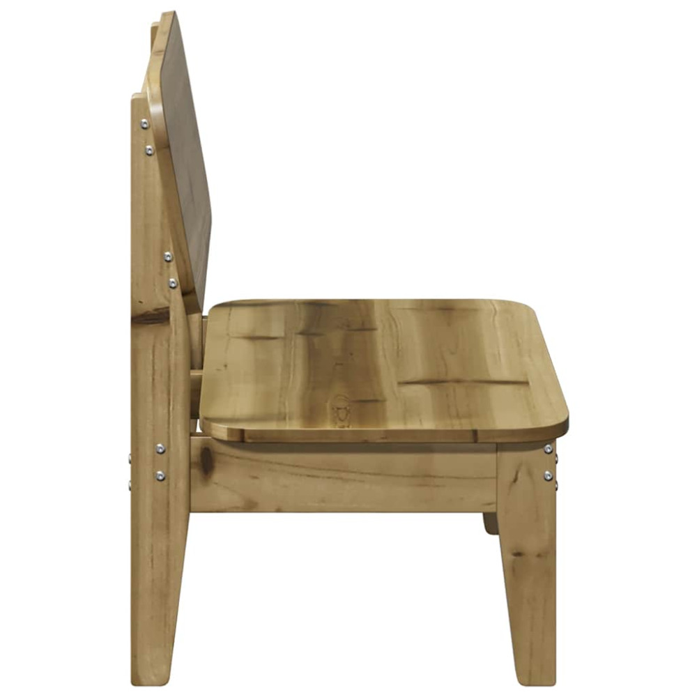 Produktbild för Trädgårdsstol 60x52,5x72 cm impregnerad furu