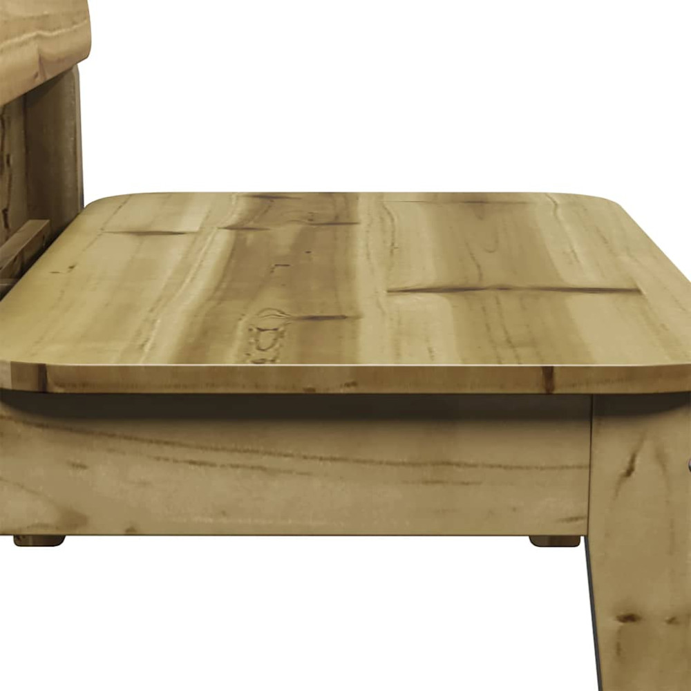 Produktbild för Trädgårdsstol 60x52,5x72 cm impregnerad furu
