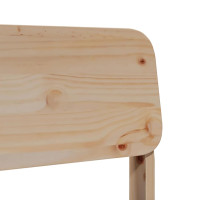 Produktbild för Trädgårdsstolar 2 st 60x52,5x72 cm massiv furu