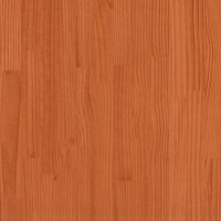 Produktbild för Trädgårdsstolar 2 st vaxbrun 60x52,5x72 cm massiv furu