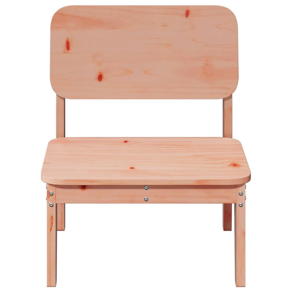 Produktbild för Trädgårdsstolar 2 st 60x52,5x72 cm massiv douglasträ