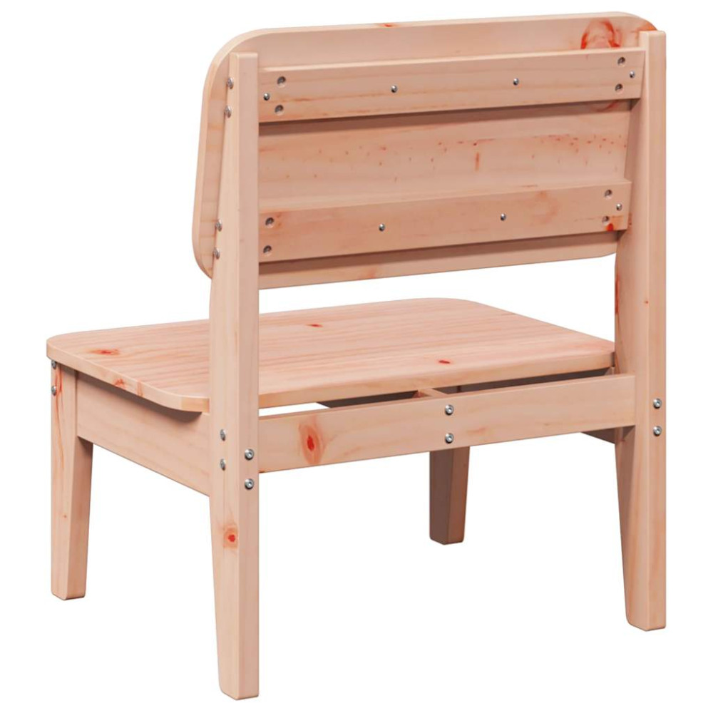 Produktbild för Trädgårdsstolar 2 st 60x52,5x72 cm massiv douglasträ