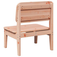 Produktbild för Trädgårdsstolar 2 st 60x52,5x72 cm massiv douglasträ