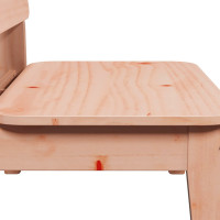 Produktbild för Trädgårdsstolar 2 st 60x52,5x72 cm massiv douglasträ