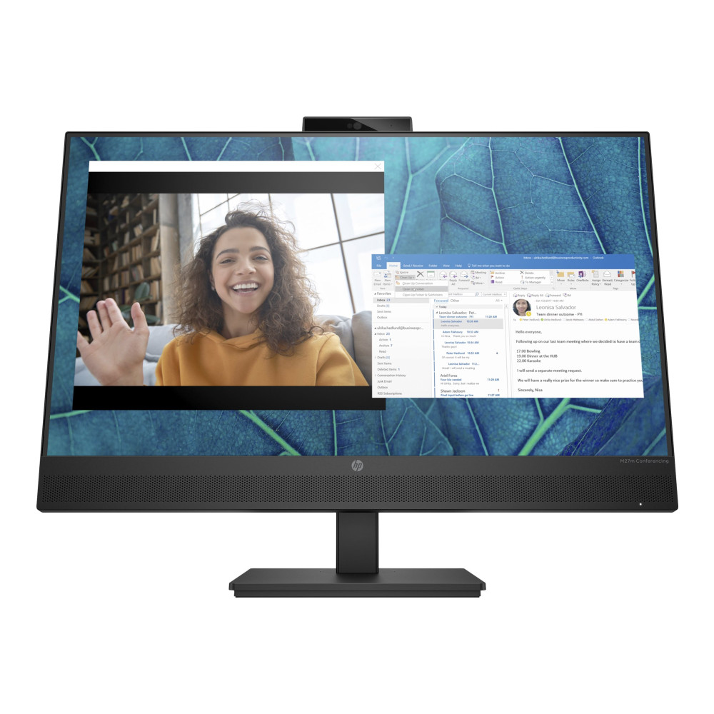 Produktbild för HP M27m Conferencing Monitor - LED-skärm - Full HD (1080p) - 27"