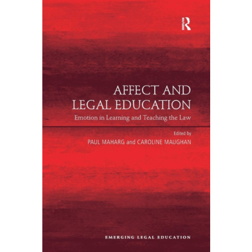 Taylor & francis ltd Affect and Legal Education (häftad, eng)