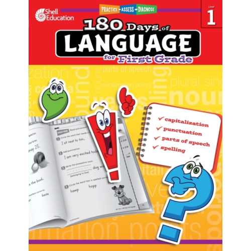 Shell Educational Publishing 180 Days of Language for First Grade (häftad, eng)