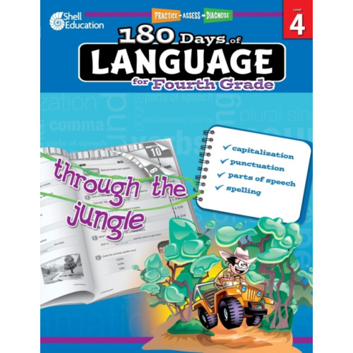 Shell Educational Publishing 180 Days of Language for Fourth Grade (häftad, eng)