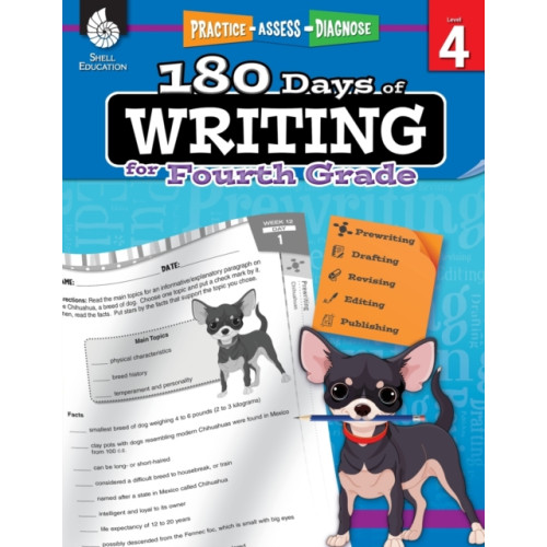 Shell Educational Publishing 180 Days of Writing for Fourth Grade (häftad, eng)