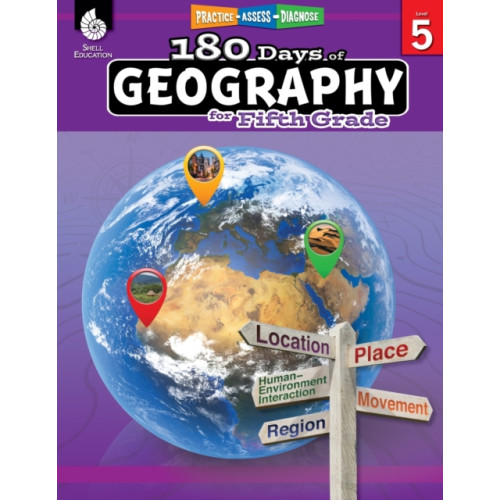 Shell Educational Publishing 180 Days of Geography for Fifth Grade (häftad, eng)