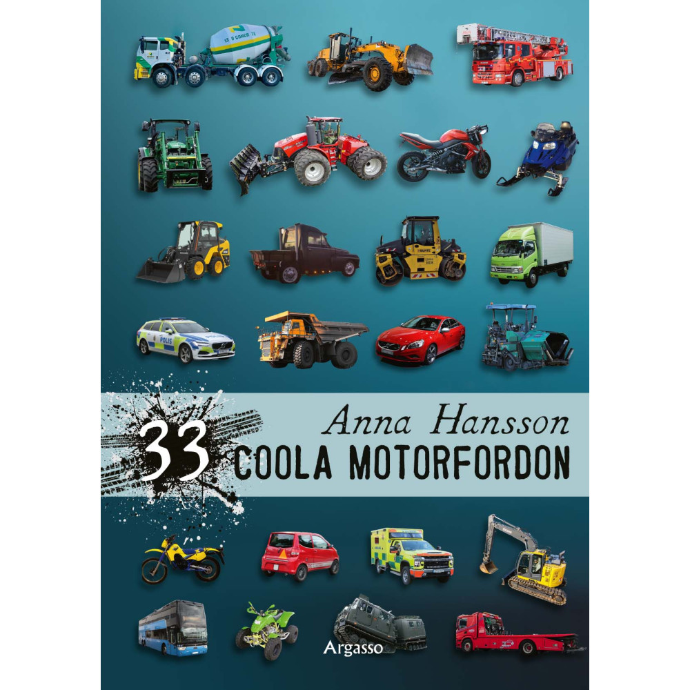 Produktbild för 33 coola motorfordon (inbunden)