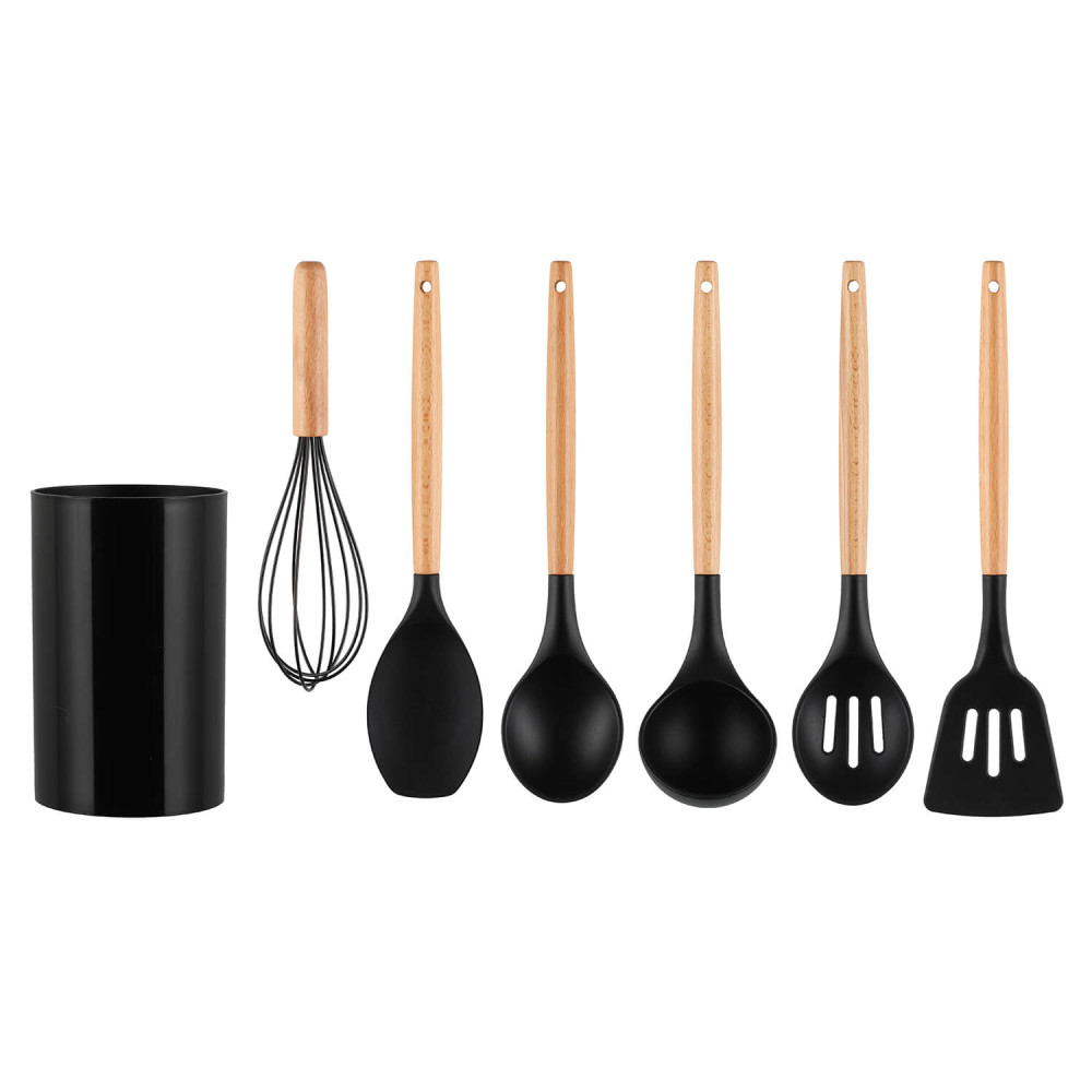 Produktbild för Kitchen Utensil Set 7 Pcs