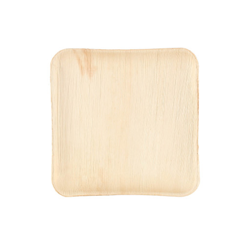Maku Palm Leaf Plate 25x25 cm 10Pcs