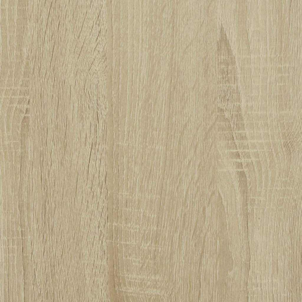Produktbild för Skobänk sonoma-ek 100x40x53,5 cm konstruerat trä och metall