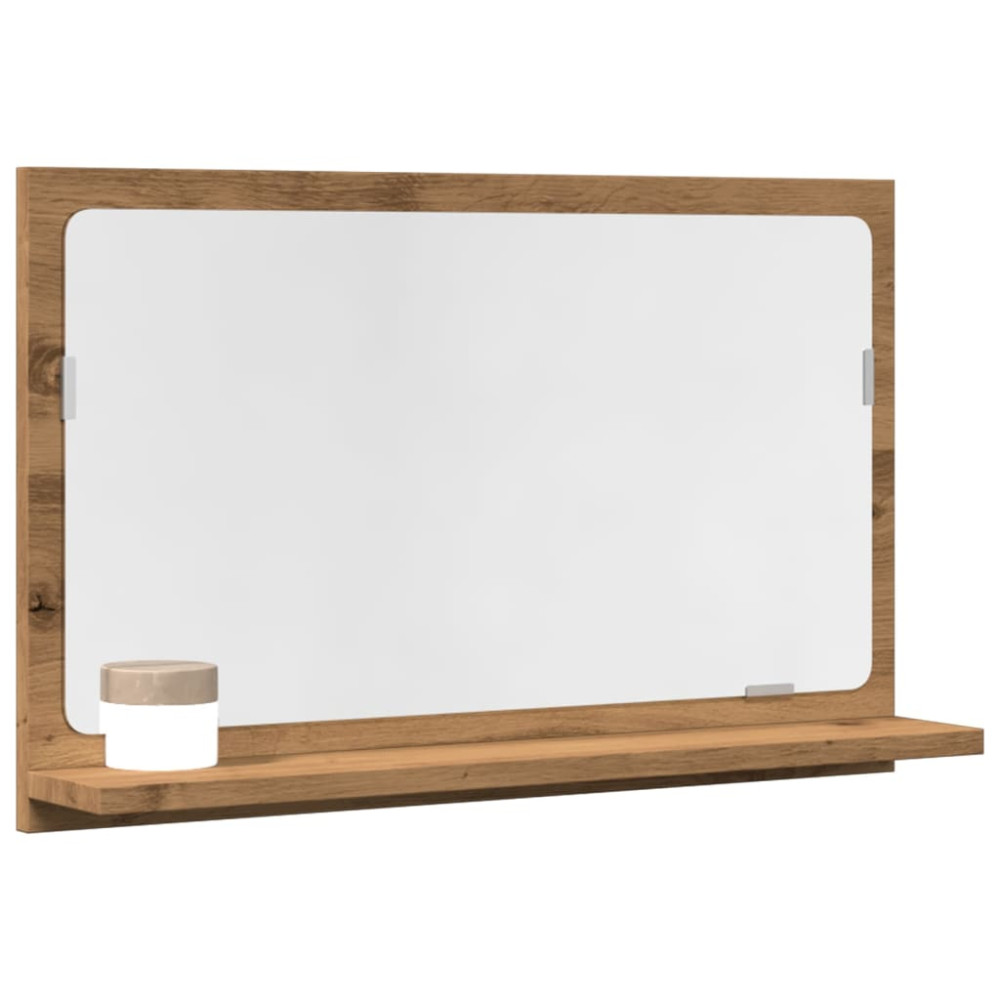 Produktbild för Spegelskåp för badrum artisan ek 60x11x37 cm konstruerat trä