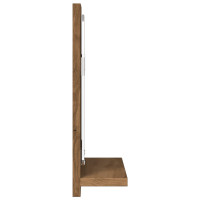 Produktbild för Spegelskåp för badrum artisan ek 60x11x37 cm konstruerat trä