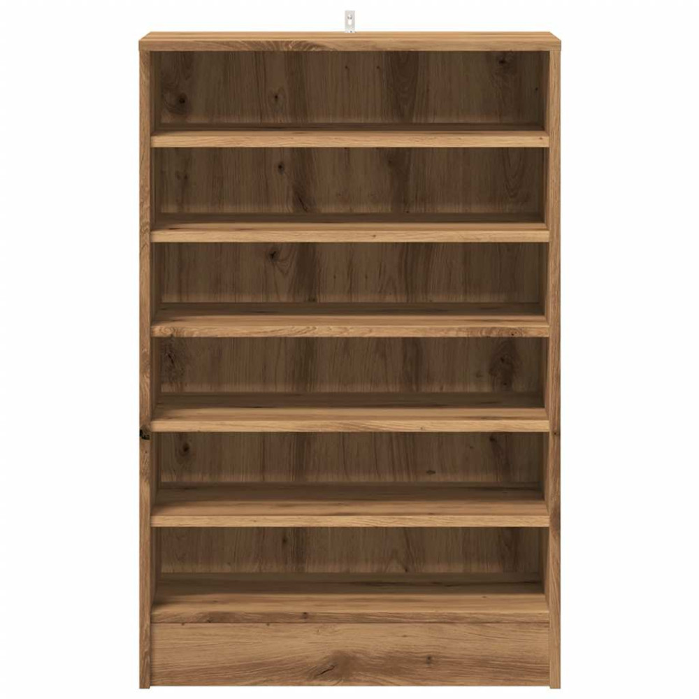 Produktbild för Skoskåp artisan ek 60x35x92 cm konstruerat trä