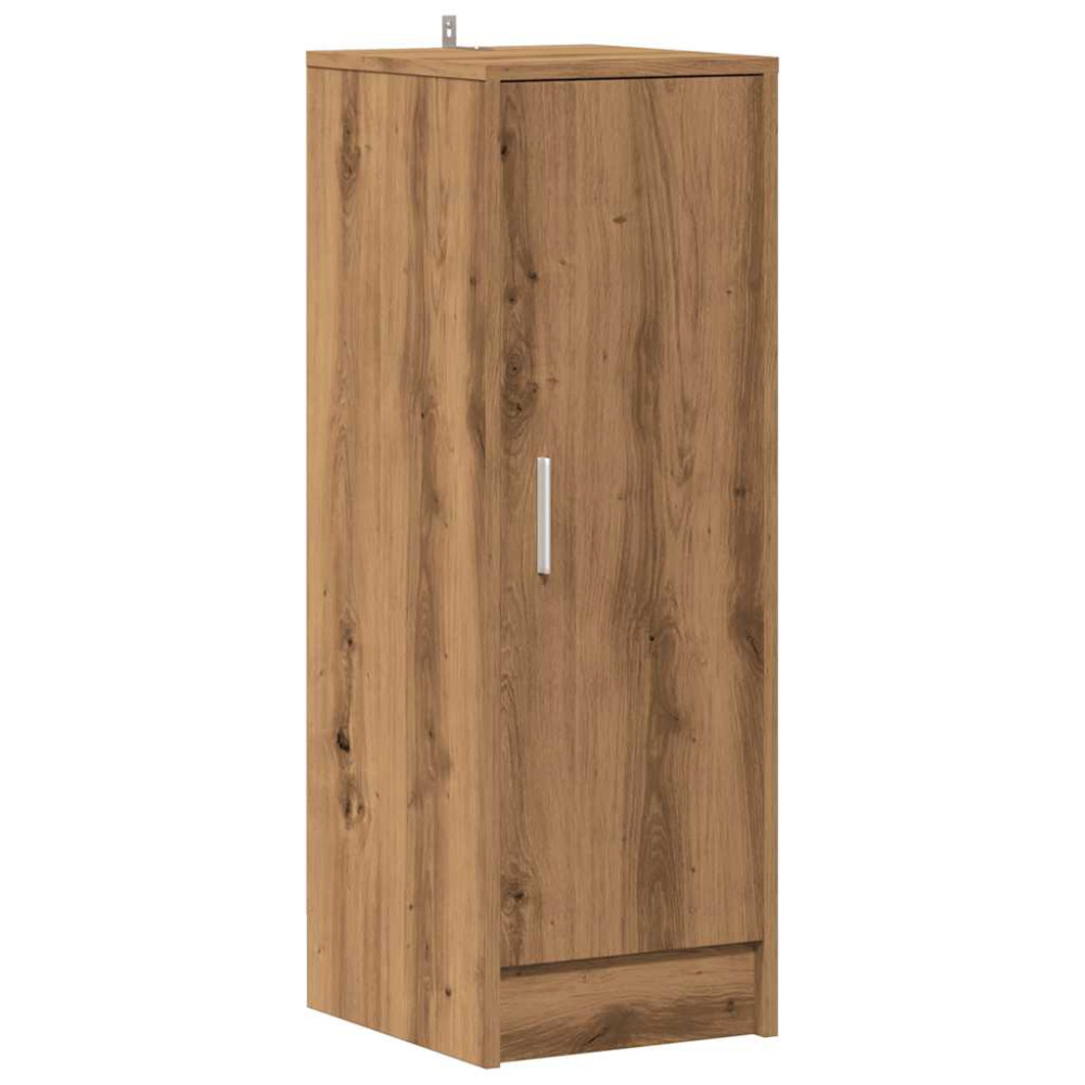 Produktbild för Skoskåp artisan ek 32x35x92 cm konstruerat trä