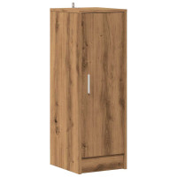 Produktbild för Skoskåp artisan ek 32x35x92 cm konstruerat trä