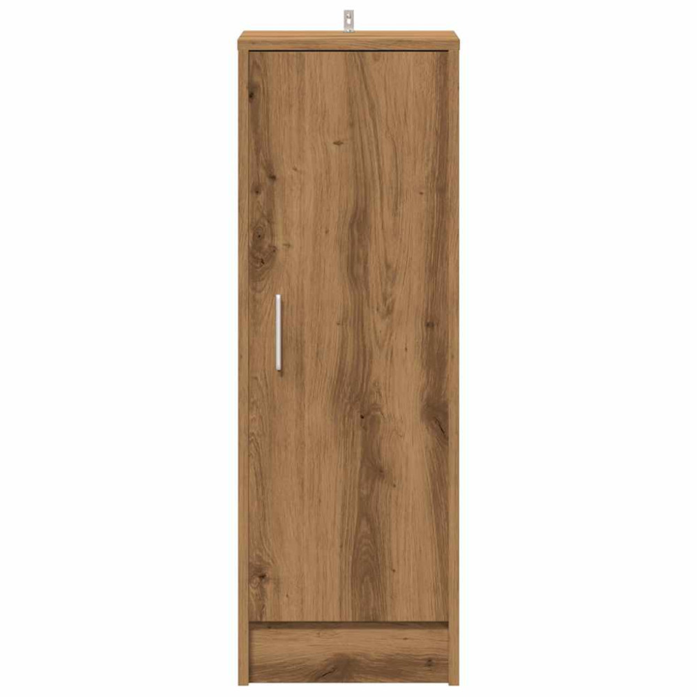 Produktbild för Skoskåp artisan ek 32x35x92 cm konstruerat trä