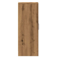 Produktbild för Skoskåp artisan ek 32x35x92 cm konstruerat trä