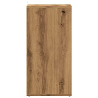 Produktbild för Skoskåp 2 st artisan ek 32x35x70 cm konstruerat trä