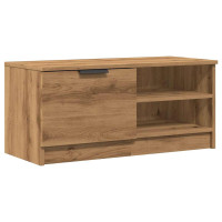 Produktbild för Tv-bänk artisan ek 80x35x36,5 cm konstruerat trä