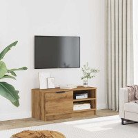 Produktbild för Tv-bänk artisan ek 80x35x36,5 cm konstruerat trä
