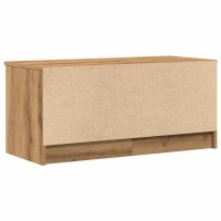 Produktbild för Tv-bänk artisan ek 80x35x36,5 cm konstruerat trä