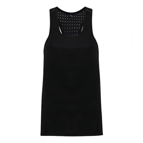 Tri Dri Women's TriDri® "Lazer cut" Vest Black
