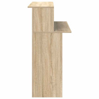 Produktbild för Receptionsdisk Sonoma Ek 100x50x103,5 cm konstruerat trä