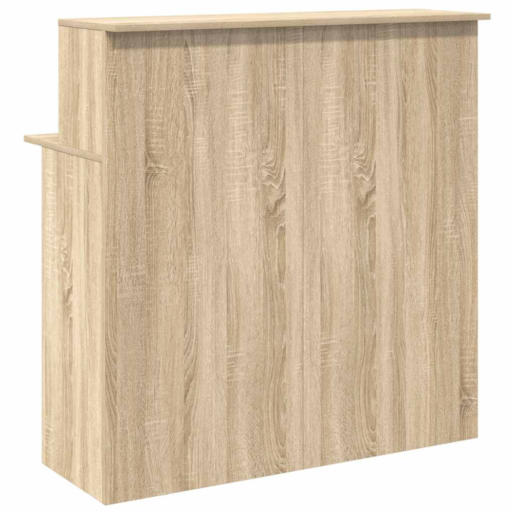 Produktbild för Receptionsdisk Sonoma Ek 100x50x103,5 cm konstruerat trä