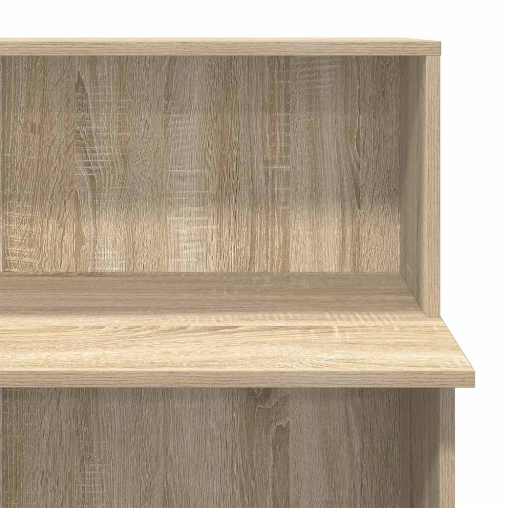 Produktbild för Receptionsdisk Sonoma Ek 100x50x103,5 cm konstruerat trä
