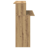 Produktbild för Receptionsdisk artisan ek 100x50x103,5 cm konstruerat trä