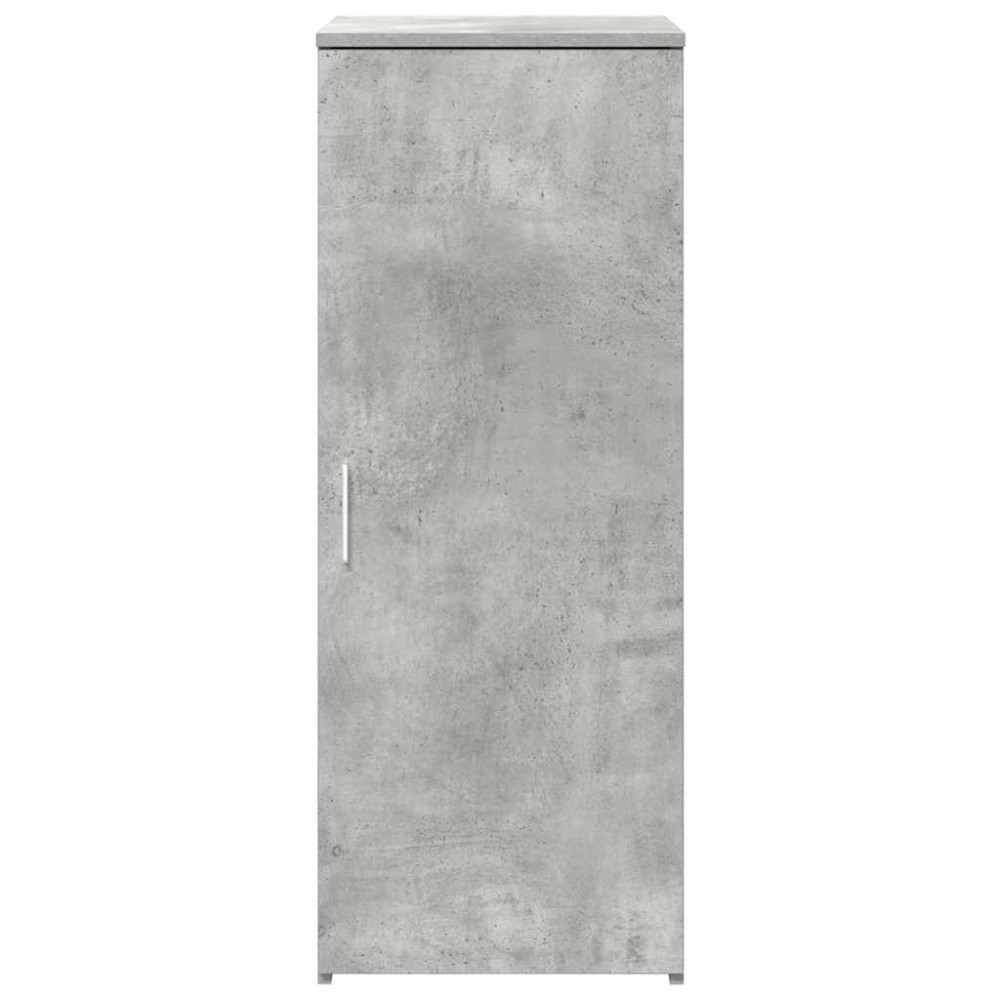 Produktbild för Förvaringsskåp betonggrå 40x45x103,5 cm konstruerat trä