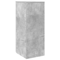 Produktbild för Förvaringsskåp betonggrå 40x45x103,5 cm konstruerat trä