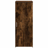 Produktbild för Förvaringsskåp rökfärgad ek 40x45x103,5 cm konstruerat trä