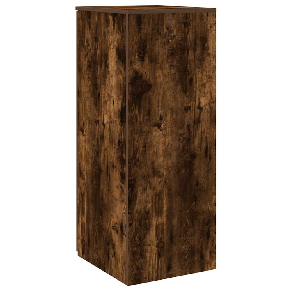 Produktbild för Förvaringsskåp rökfärgad ek 40x45x103,5 cm konstruerat trä