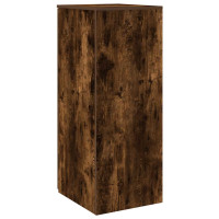 Produktbild för Förvaringsskåp rökfärgad ek 40x45x103,5 cm konstruerat trä