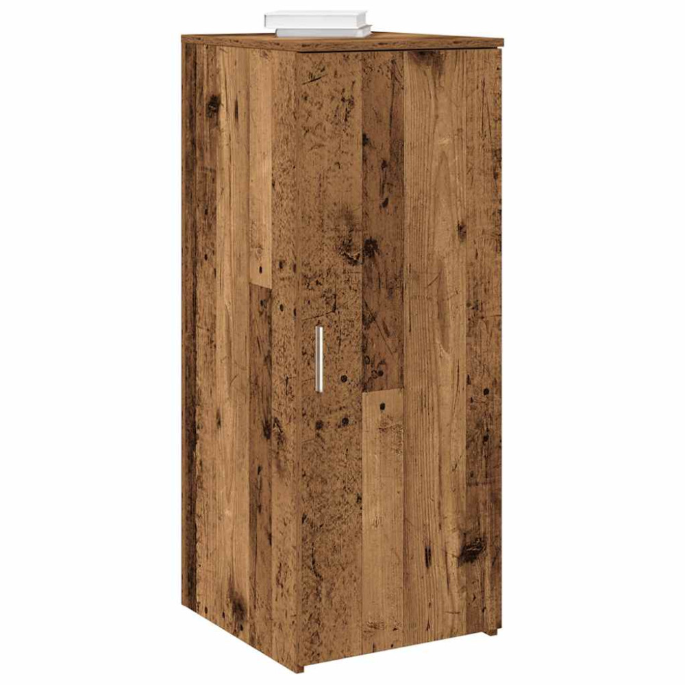 Produktbild för Förvaringsskåp åldrat trä 40x45x103,5 cm konstruerat trä