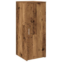 Produktbild för Förvaringsskåp åldrat trä 40x45x103,5 cm konstruerat trä