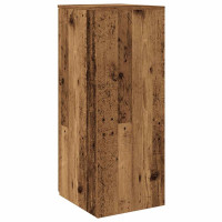 Produktbild för Förvaringsskåp åldrat trä 40x45x103,5 cm konstruerat trä