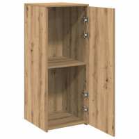 Produktbild för Förvaringsskåp artisan ek 40x45x103,5 cm konstruerat trä