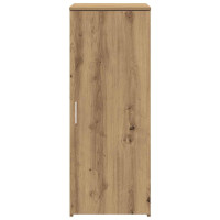 Produktbild för Förvaringsskåp artisan ek 40x45x103,5 cm konstruerat trä