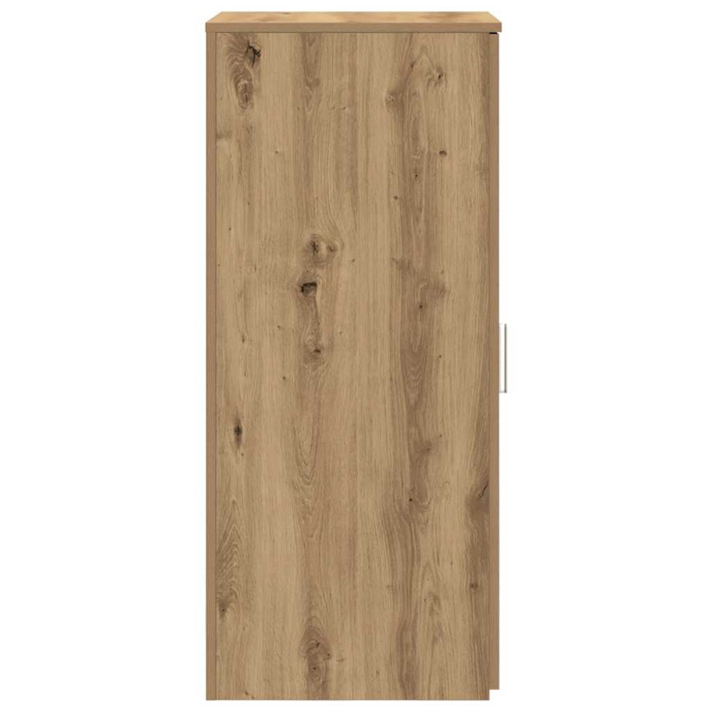 Produktbild för Förvaringsskåp artisan ek 40x45x103,5 cm konstruerat trä