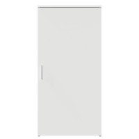 Produktbild för Förvaringsskåp vit 50x45x103,5 cm konstruerat trä