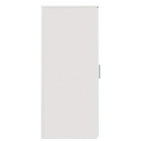 Produktbild för Förvaringsskåp vit 50x45x103,5 cm konstruerat trä