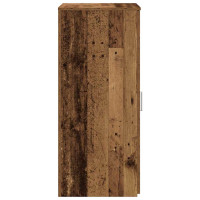 Produktbild för Förvaringsskåp åldrat trä 50x45x103,5 cm konstruerat trä