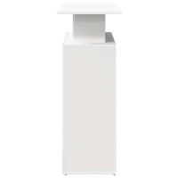 Produktbild för Receptionsdisk vit 100x40x104 cm konstruerat trä