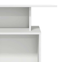 Produktbild för Receptionsdisk vit 100x40x104 cm konstruerat trä